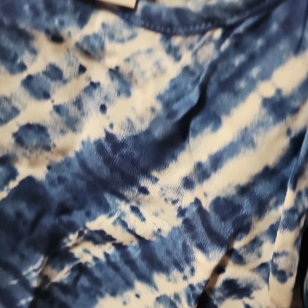 Jumping Beans NWT Matching Blue and White Tie-Dye Short Set Size 8